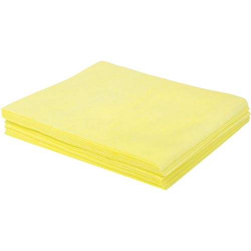 Chiffon &agrave; poussi&egrave;re trait&eacute; &agrave; l'huile pour service moyen TaskBrand, Polyester, Jaune Pryde Industrial Inc.