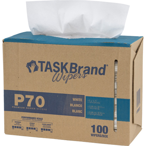 Chiffons de premi&egrave;re qualit&eacute; P70 TaskBrand, Robuste, 16-3/4" lo x 8-1/4" la Pryde Industrial Inc.