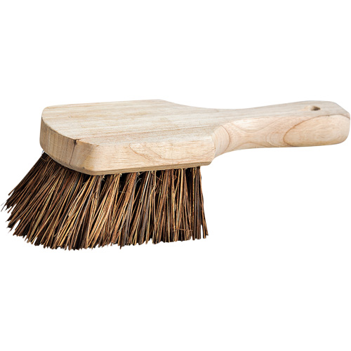 Brosse &agrave; chaudron &agrave; manche court, Soies Ferme, Longueur de 9", Brun Pryde Industrial Inc.