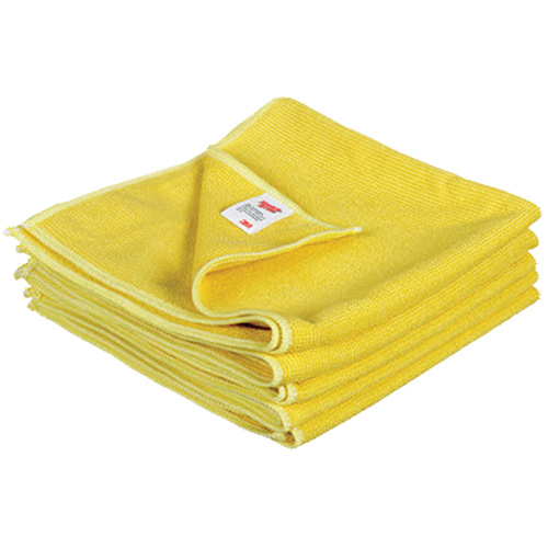 Scotch-Brite High Performance Cleaning Cloth, Microfibre, Yellow Pryde Industrial Inc.