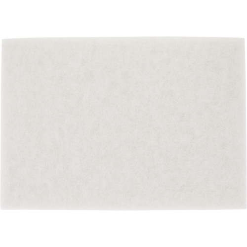 TopLine Speed Floor Pad, 14" x 20", Buffing/Cleaning/Polish, White Pryde Industrial Inc.