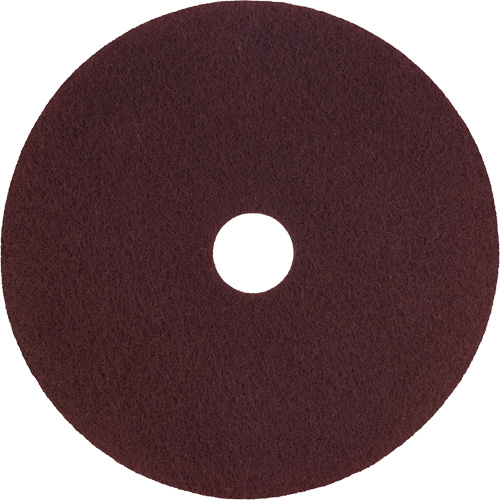 Natural Blend Pad, 13", Scrubbing, Maroon Pryde Industrial Inc.