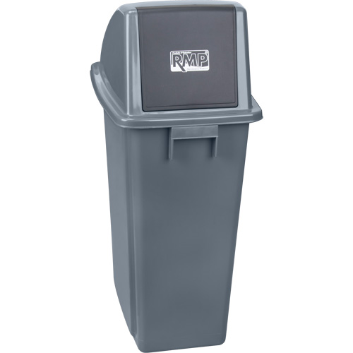 Garbage Can, Plastic, 15 US gal. Pryde Industrial Inc.
