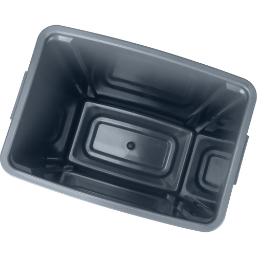 Garbage Can, Plastic, 15 US gal. Pryde Industrial Inc.