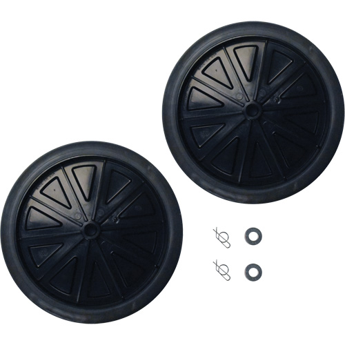 Replacement Wheel Kit for Receptacle Dolly Pryde Industrial Inc.