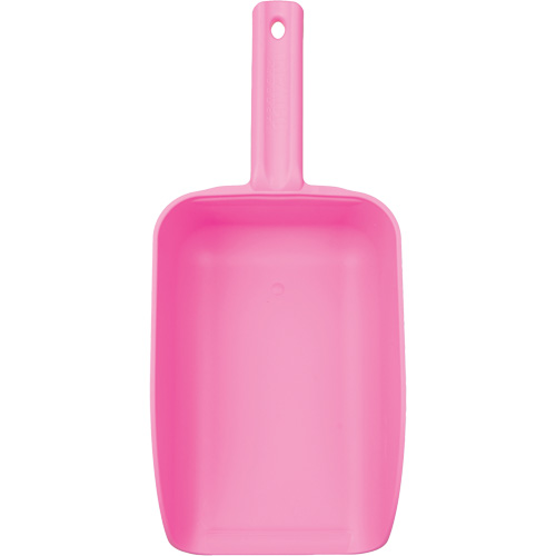 Large Hand Scoop, Plastic, Pink, 82 oz. Pryde Industrial Inc.