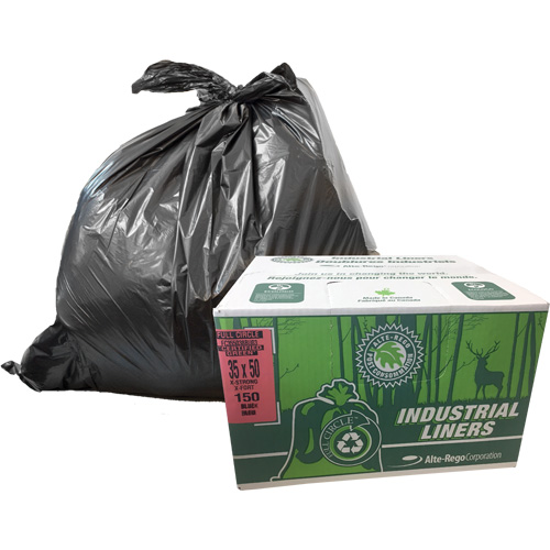 Sacs &agrave; d&eacute;chets EcoLogo, T-Fort, 48" la x 60" lo, Transparent, Capacit&eacute; 246,05 L (65 gal.) Pryde Industrial Inc.
