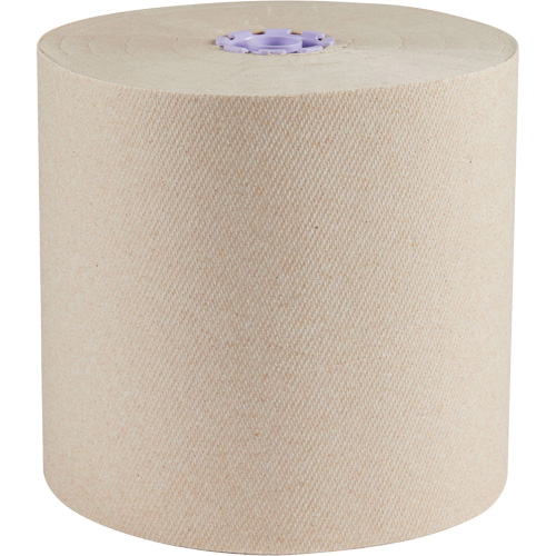 Essential 100% Recycled Brown Hard Roll Towels, 1 Ply, Standard, 700' L Pryde Industrial Inc.