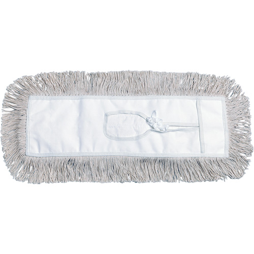 Dust Mop, Tie-On Style, Cotton, 60" L x 5" W Pryde Industrial Inc.