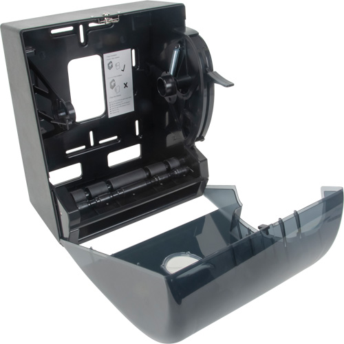 Hand Towel Roll Dispenser, Manual, 10.63" W x 9.84" D x 13.78" H Pryde Industrial Inc.