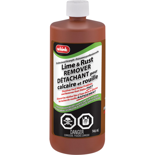 D&eacute;tachant pour calcaire et rouille Whink, 946 ml, Bouteille Pryde Industrial Inc.