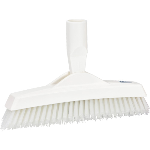 Grout Brush, Stiff Bristles, 9-1/4" Long, White Pryde Industrial Inc.