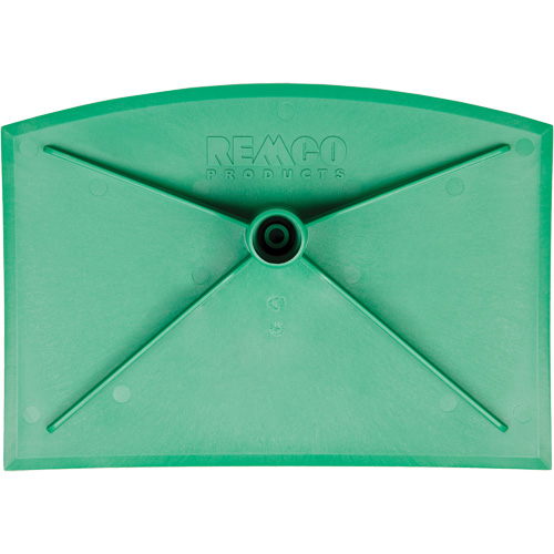 T&ecirc;te de binette pour service alimentaire, Vert, 8" la x 11-1/4" lo Pryde Industrial Inc.