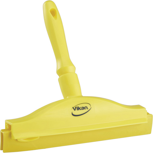 Raclette &agrave; lame double ultra hygi&eacute;nique, 10", Jaune Pryde Industrial Inc.