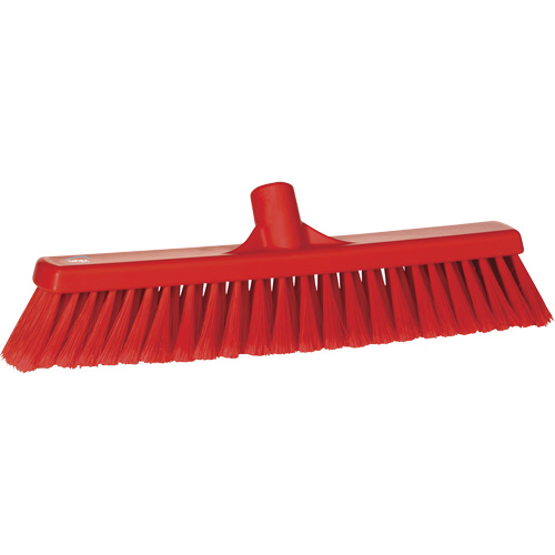Balai-brosse pour particules fines, Crins Fin/&agrave; bout ouvrant, 16-1/4", Polypropyl&egrave;ne, Rouge Pryde Industrial Inc.