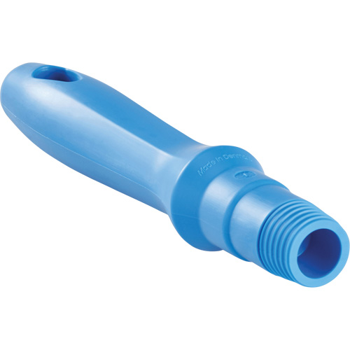 Mini manche, Brosse/Support &agrave; tampon/Grattoir/Raclette, Bleu, Standard, 6-1/4" lo Pryde Industrial Inc.