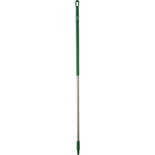 Handle, Broom/Brush/Pad Holder/Scraper/Squeegee, Green, Ergonomic, 59" L Pryde Industrial Inc.