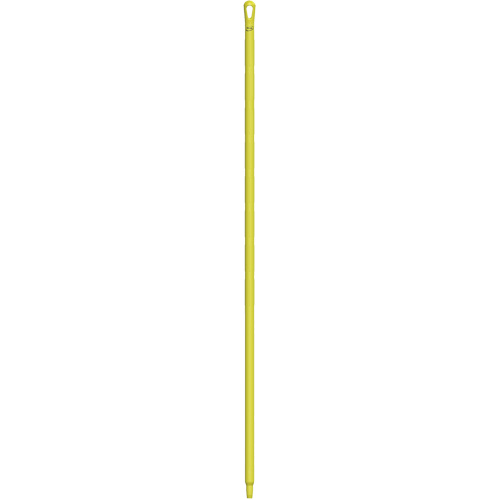 Manche ultra hygi&eacute;nique, Balai/Brosse/Support &agrave; tampon/Grattoir/Raclette, Jaune, Ergonomique, 67" lo Pryde Industrial Inc.