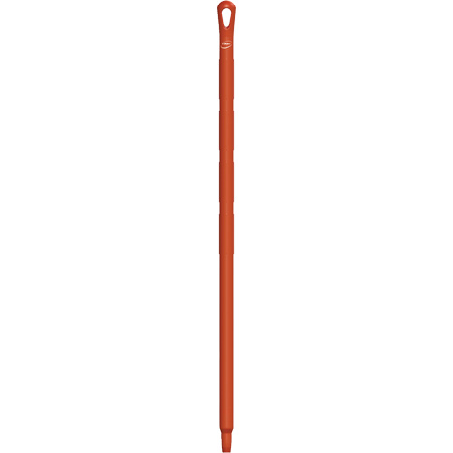 Ultra Hygiene Handle, Broom/Brush/Pad Holder/Scraper/Squeegee, Red, Standard, 40" L Pryde Industrial Inc.