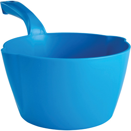 Round Bowl Scoop, Plastic, Blue, 64 oz. Pryde Industrial Inc.