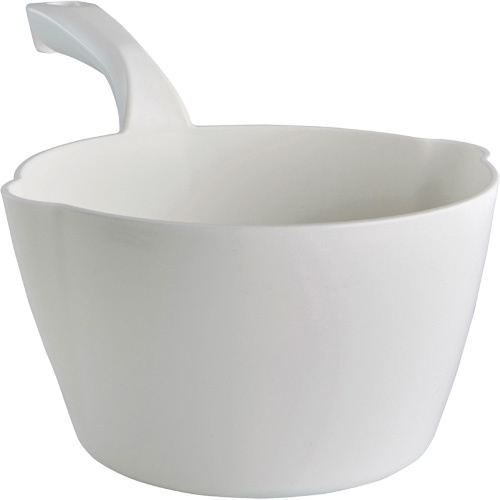 Pelle &agrave; main ronde, Plastique, Blanc, 64 oz Pryde Industrial Inc.