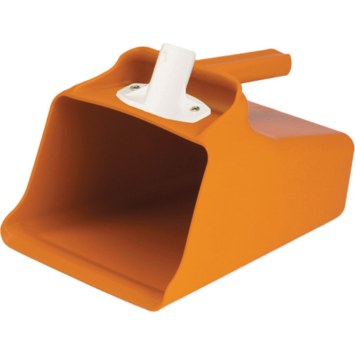 Grande pelle &agrave; main &agrave; puiser, Plastique, Orange, 128 oz. Pryde Industrial Inc.