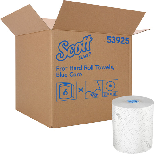 Pro High Capacity Hard Roll Towels, Standard, 700' L Pryde Industrial Inc.