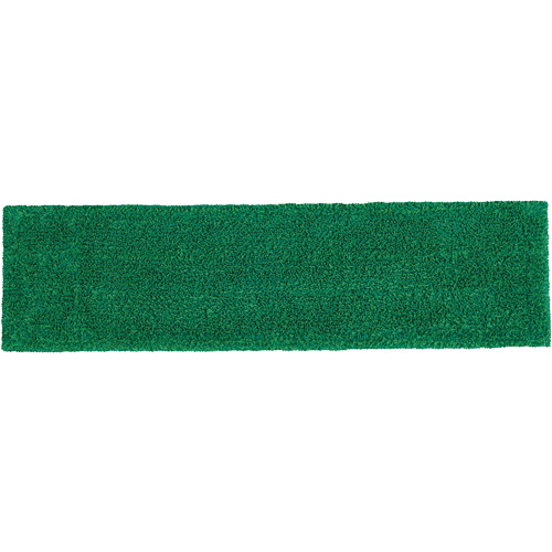 Tampon de vadrouille &agrave; t&ecirc;te plate adaptable, Finition, Microfibre, 5-1/2" x 19-1/2" Pryde Industrial Inc.