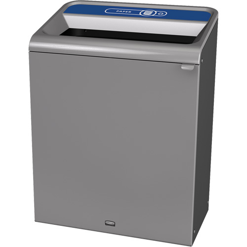 Configure Paper Waste Container, Bulk/Curbside/Deskside, Steel, 45 US gal. Pryde Industrial Inc.