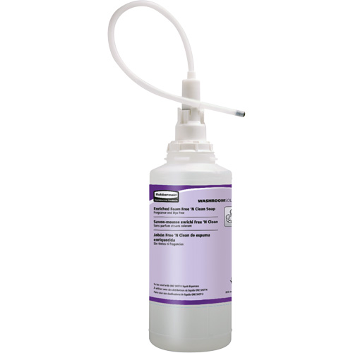Recharge de savon mousse sans parfum ni colorant pour les mains OneShot, Mousse, 800 ml, Sans parfum Pryde Industrial Inc.