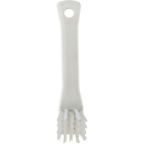 Brush with Scraping Edge, Stiff Bristles, 6" Long, White Pryde Industrial Inc.