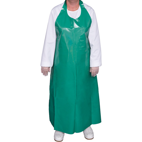 Top Dog 6 Mil. Apron, Polyurethane, 50" L x Green Pryde Industrial Inc.