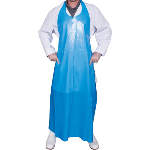 Top Dog 6 Mil. Apron, Polyurethane, 50" L x Blue Pryde Industrial Inc.