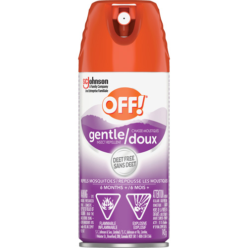 Off!&reg; Gentle Insect Repellent, DEET Free, Aerosol, 142 g Pryde Industrial Inc.