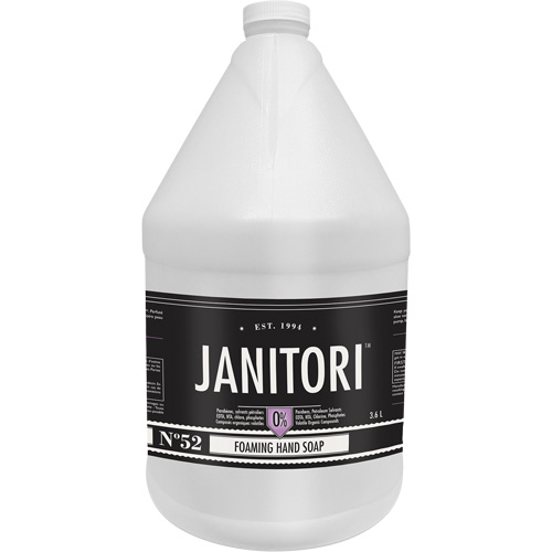 Savon &agrave; main Janitori 52, Mousse, 4 L, Parfum&eacute; Pryde Industrial Inc.