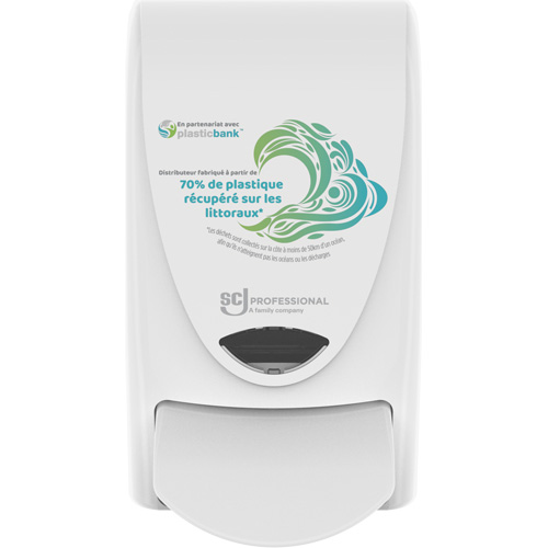 Distributeur de savon manuel Proline Wave, Pompe, Capacit&eacute; de 1000 ml, Format Cartouche de recharge Pryde Industrial Inc.