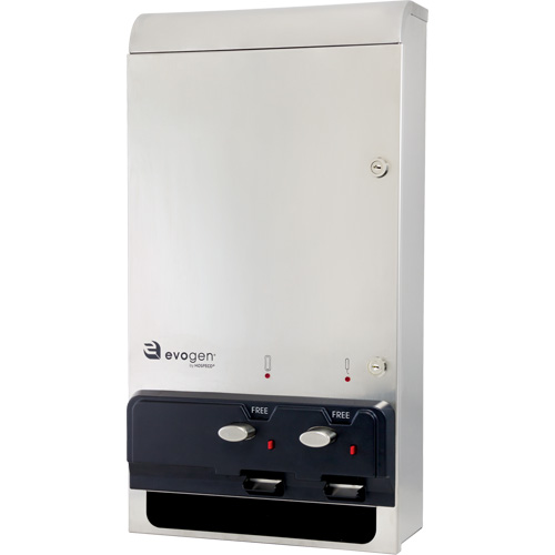 Distributeur double de tampons & serviettes EvoGen EV-1 Pryde Industrial Inc.