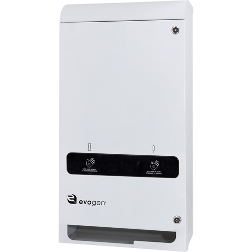 Distributeur sans contact double de tampons & serviettes EvoGen EVNT3 Pryde Industrial Inc.