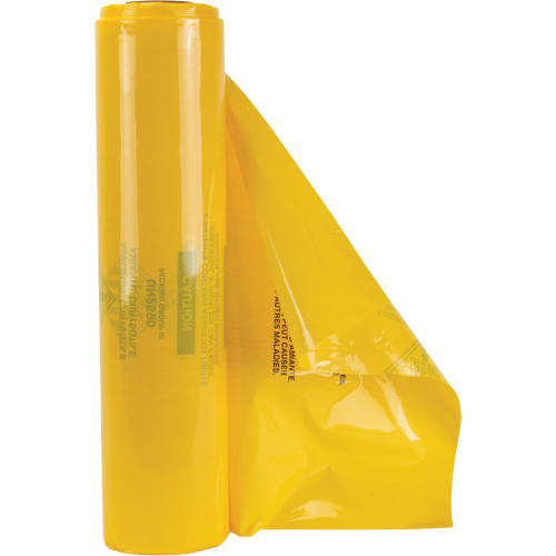 Doublures pour d&eacute;chets dangereux, Amiante, 40" lo x 35" la, 3 mils Pryde Industrial Inc.