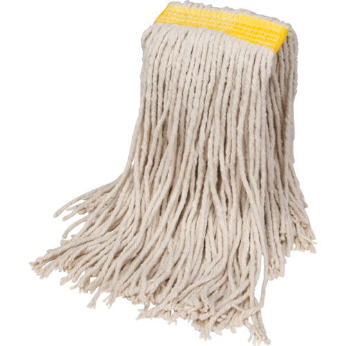 Wet Floor Mop, Cotton, 12 oz., Cut Style Pryde Industrial Inc.