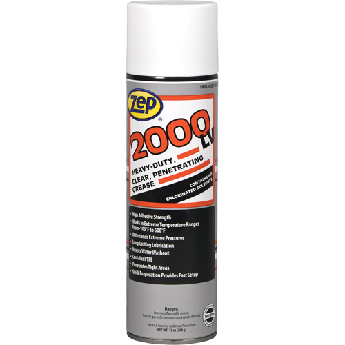 2000 LV Lubricant, Aerosol Can Pryde Industrial Inc.