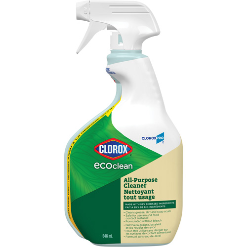 CloroxPro Clorox EcoClean All-Purpose Cleaner, 946 ml, Trigger Bottle Pryde Industrial Inc.