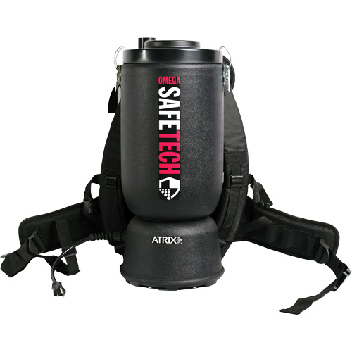 Aspirateur dorsal HEPA SafeTech Omega Pryde Industrial Inc.