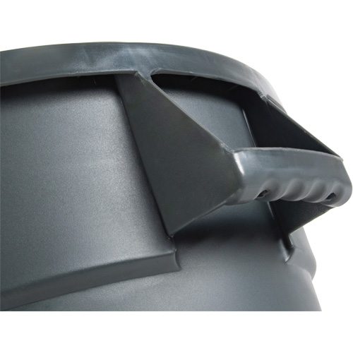 Garbage Bin, Polyethylene, 44 US gal. Pryde Industrial Inc.