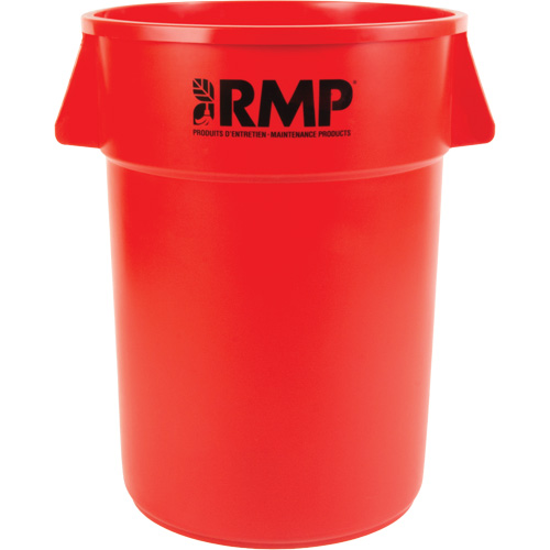 Bac &agrave; d&eacute;chets, Poly&eacute;thyl&egrave;ne, 44 gal. US Pryde Industrial Inc.