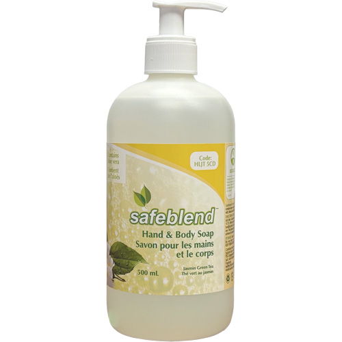 Jasmine Green Tea Hand & Body Soap, Liquid, 500 ml, Scented Pryde Industrial Inc.
