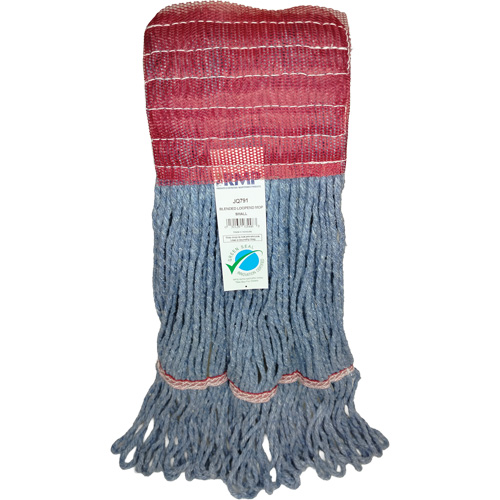 T&ecirc;te de vadrouille &agrave; bande large, Antimicrobien/Finition de plancher/Sp&eacute;cialis&eacute;, Coton/Rayonne/Synth&eacute;tique, Style Boucle Pryde Industrial Inc.