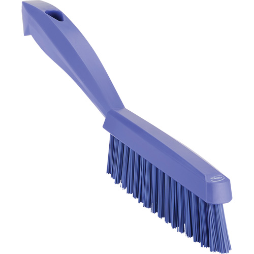 Brosse &agrave; main &eacute;troite &agrave; manche court, Soies Tr&egrave;s ferme, Longueur de 11-4/5", Mauve Pryde Industrial Inc.