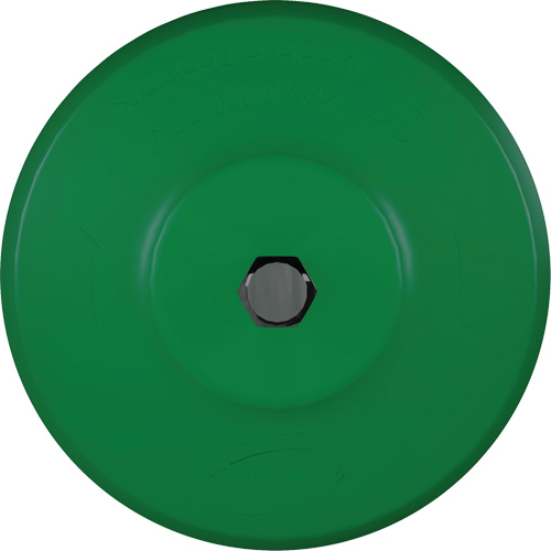 HyDrive Round Drill Brush, Extra Stiff Bristles, 3-1/10" Long, Green Pryde Industrial Inc.