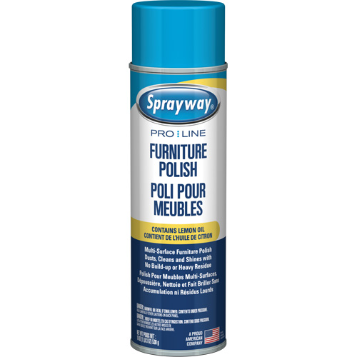Pro Line Furniture Polish with Lemon Oil, 19 oz., Aerosol Can Pryde Industrial Inc.